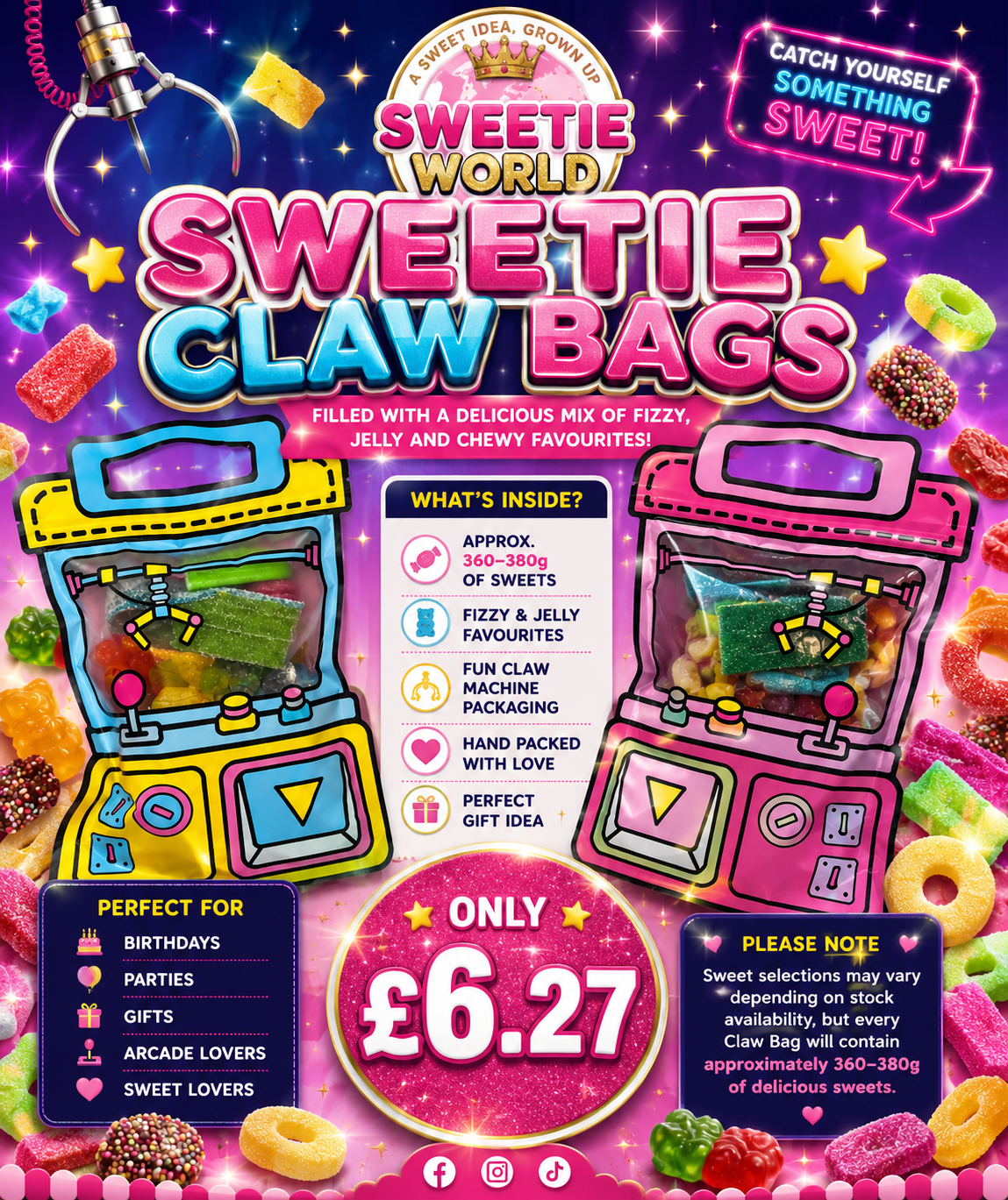 Sweetie Claw Bags
