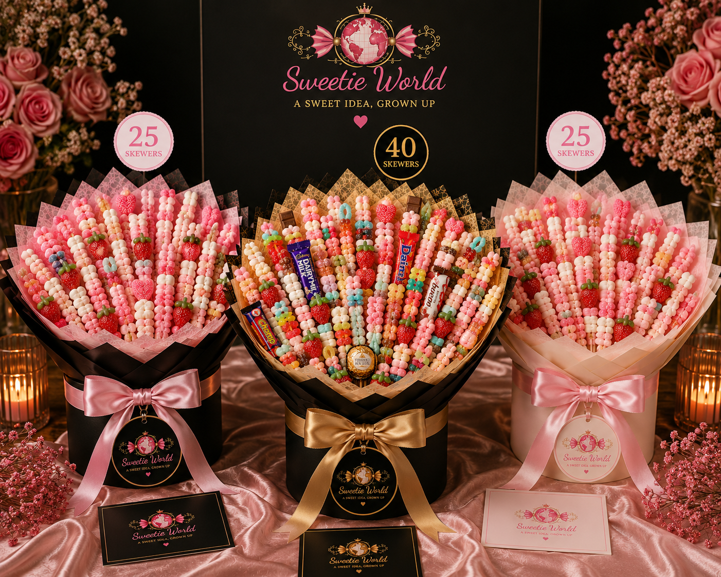 Deluxe Sweetie World Bouquet