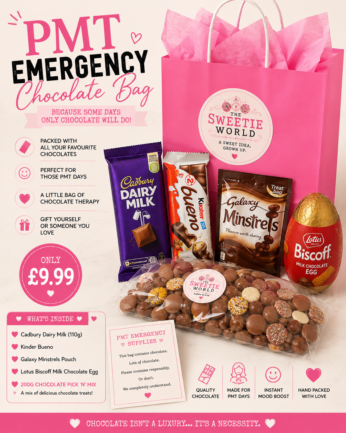 PMT Emergency Chocolate Bag