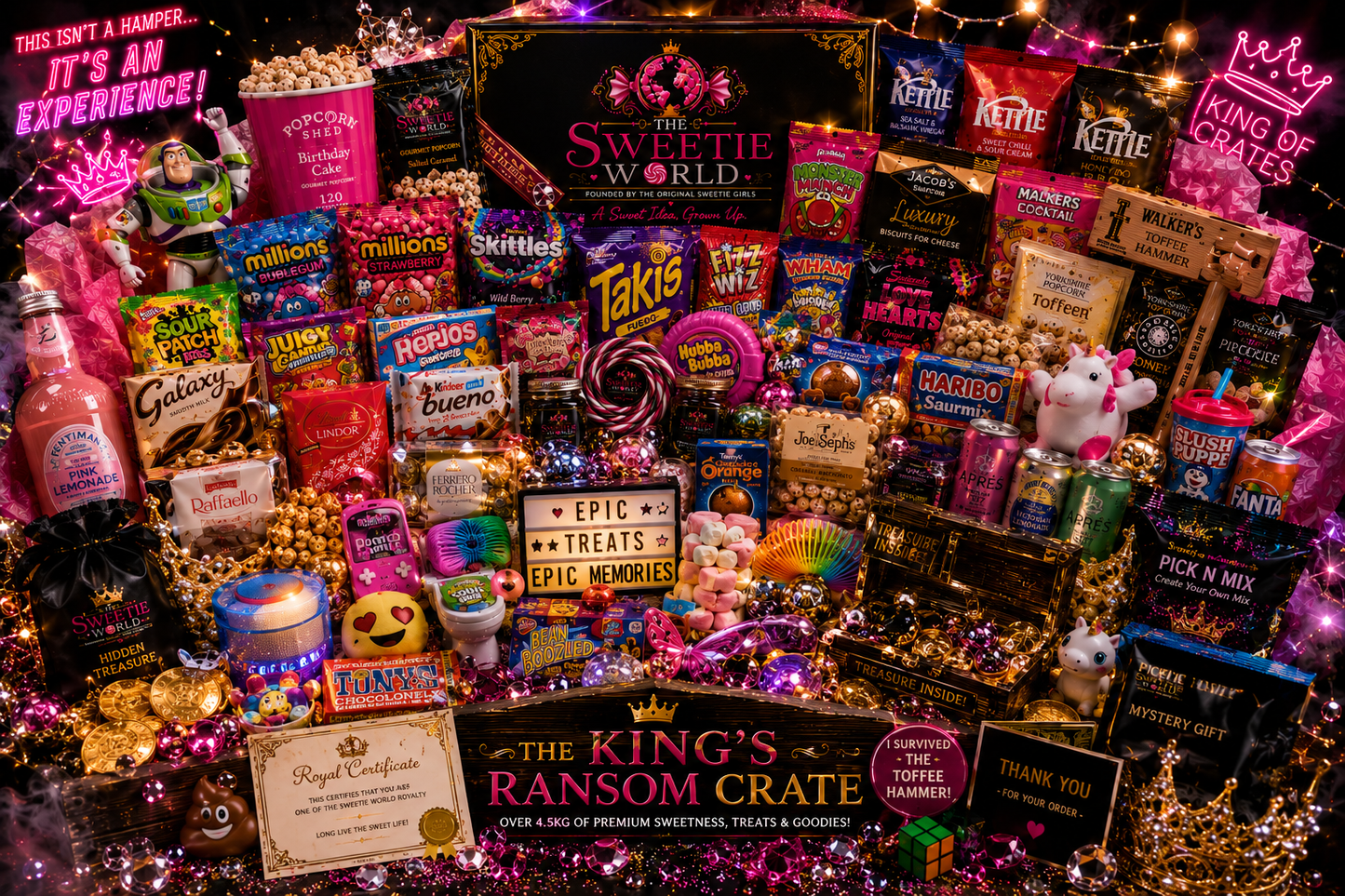 Sweetie World King’s ransom crate