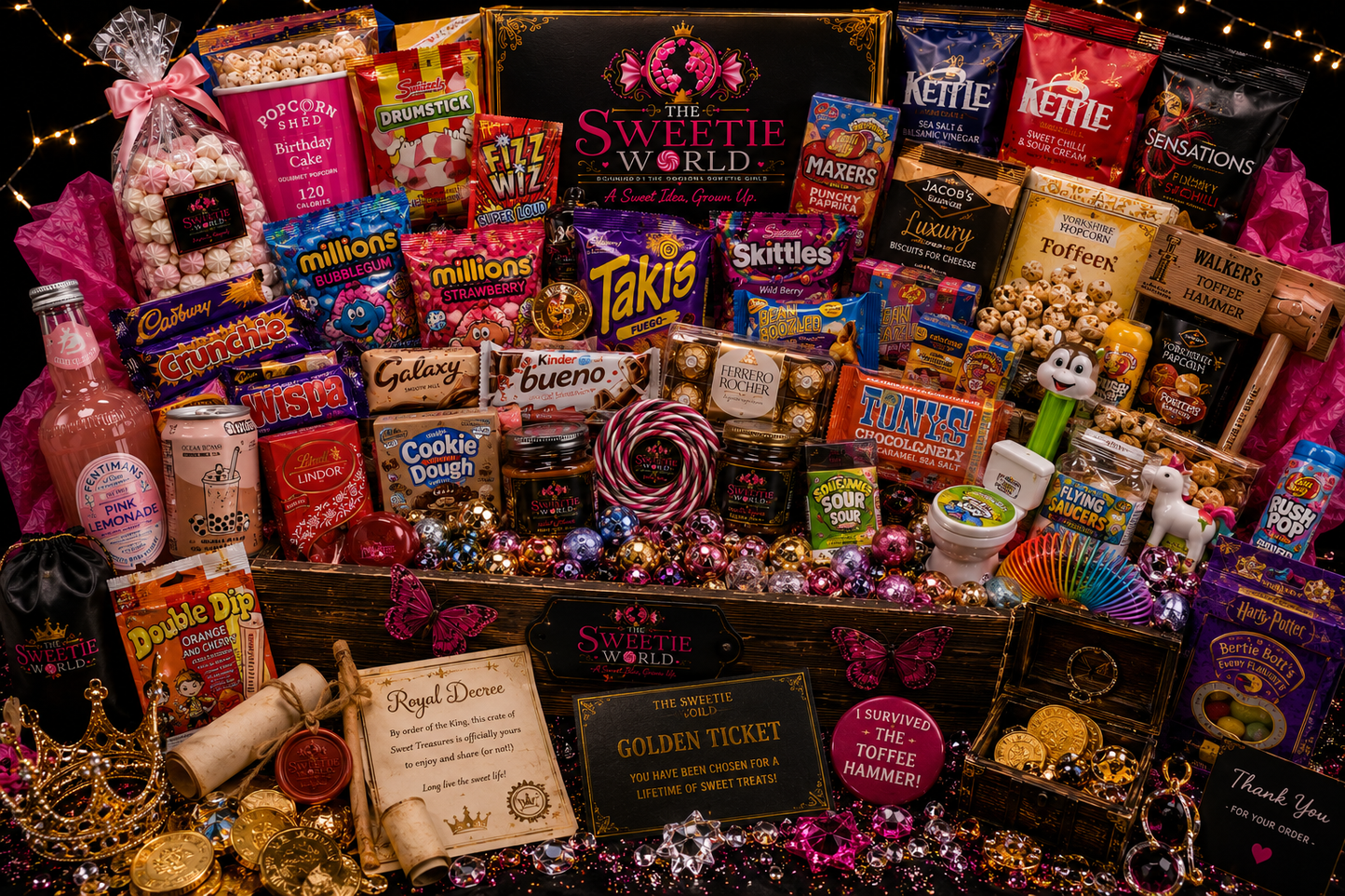 Sweetie World King’s ransom crate