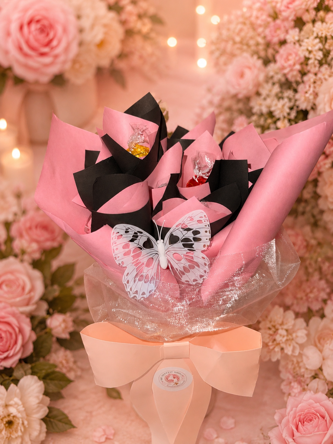🎀 Mini Lindor Bow Bouquet