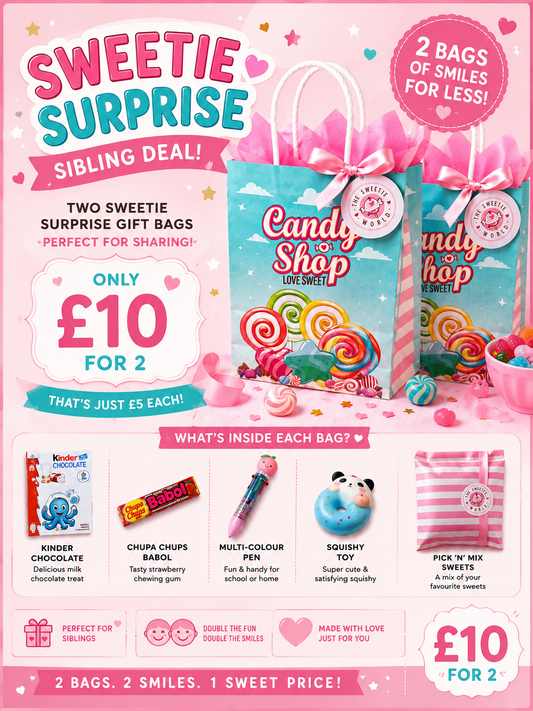 Siblings double kiddie surprise pack