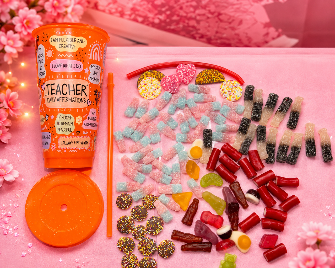 🍎🍬 Teacher Sweet Cup 🍬🍎