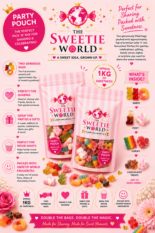 Sweetie World Party Pouch