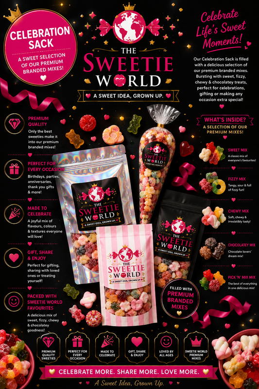 Sweetie World Celebration sack
